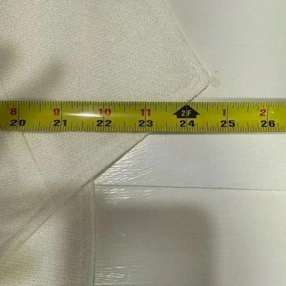 NWT Anne Klein women’s white open front dress jacket formal wear size medium - Picture 12 of 12